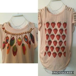 2 brand new Cute fun tops for summer ❤️